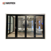 Warren NFRC AS2047 Standard Internal External Aluminium Bi Fold Folding Folded Balcony Patio Door Wholesale Entry Door